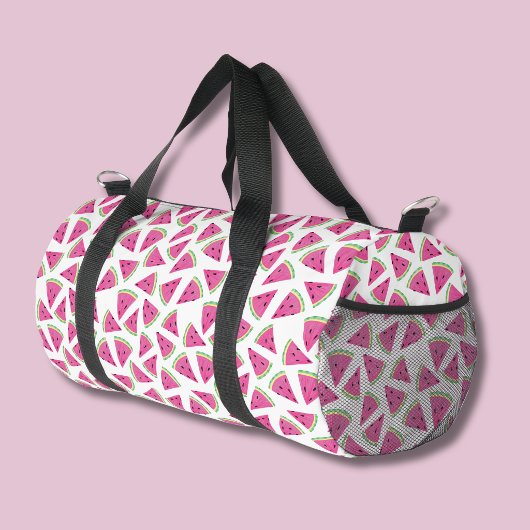 Sac De Sport Motif Pastèque Rose