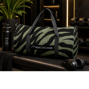 Sac De Sport Motif rayures de zèbre