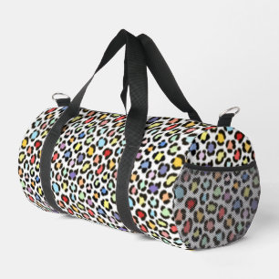 Sac De Sport Motif Rpt à effet Leopard Multicolore tendance