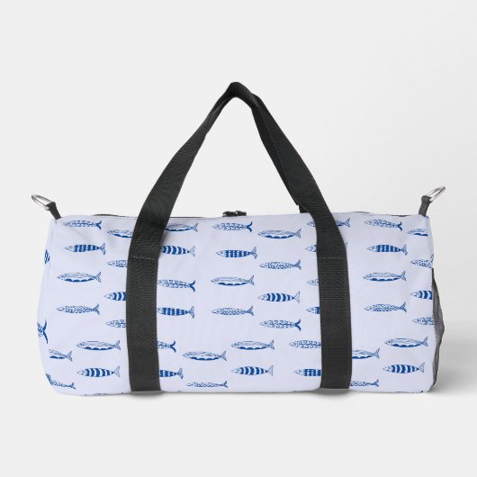 Sac De Sport Motif Sardines (Recto)