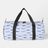 Sac De Sport Motif Sardines (Verso)