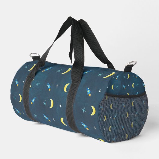 Sac De Sport Motif Space Rocket Ship (Coin droit)