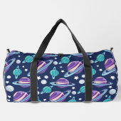 Sac De Sport Motif spatial, Planètes, Étoiles, Galaxie, Cosmos (Verso)