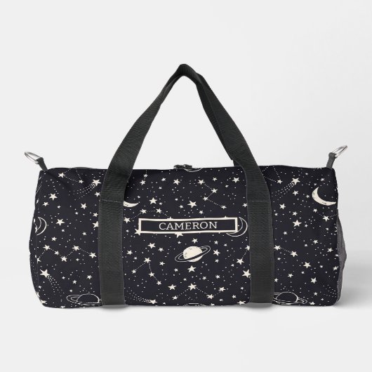 Sac De Sport Motif Stars & Planètes (Recto)