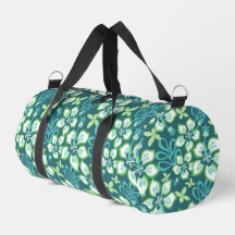 Motif SURF JUNGLE EN TURQUOISE
