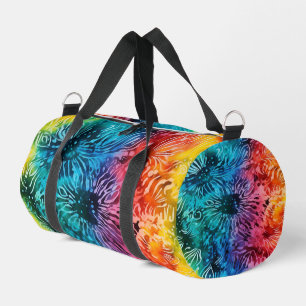 Sac De Sport Motif Tie-Dye Arc-en-Ciel