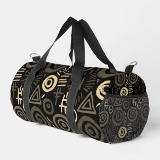 Sac De Sport Motif tribal afro abstrait coloré