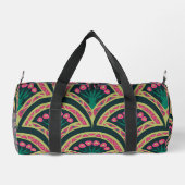 Sac De Sport motif vert en forme de coque (Verso)
