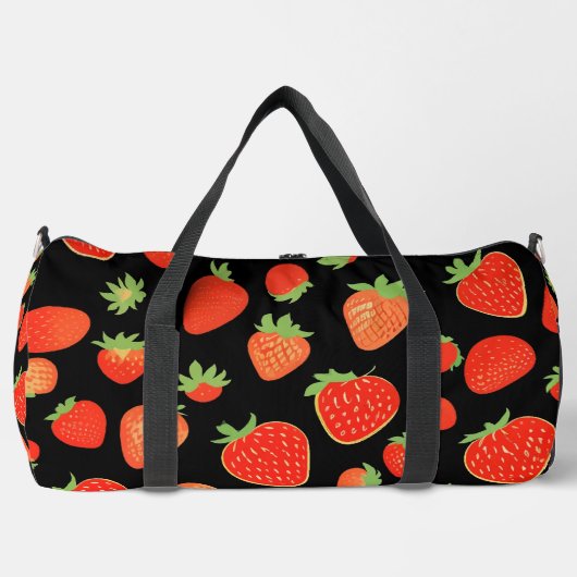 Sac De Sport Motifs de fraises (Recto)