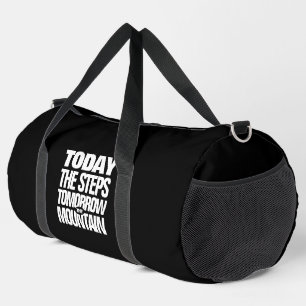 Sac De Sport Motivationnel Aujourd'hui les marches demain la mo