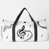 Sac De Sport Musique à clef de sol climaxique (Verso)