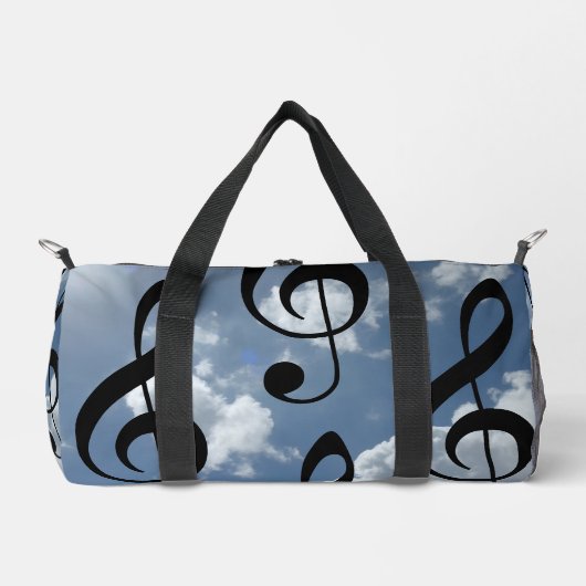 Sac De Sport Musique de clé de sol (Recto)