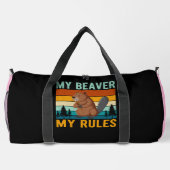 Sac De Sport My Beaver My Rules (Verso)