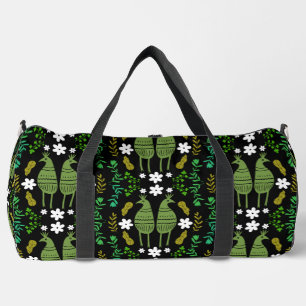 Sac De Sport Naïve Nature Rustique Oiseau Art populaire