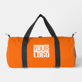 Sac De Sport néon orange - ajoutez votre logo (Recto)