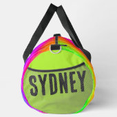 Sac De Sport Neon Rainbow Herringbone (Droite)