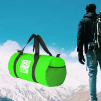 néon vert - ajoutez votre logo