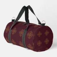 ⭐ ⭐ ⭐ ⭐ ⭐ noeud celtique irlandais - Or sur Maroon