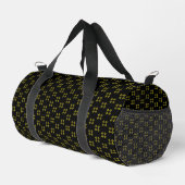 Sac De Sport Noir & Jaune Petit (Coin droit)