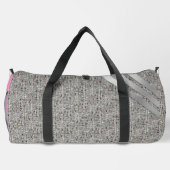 Sac De Sport Noir moderne et blanc (Verso)