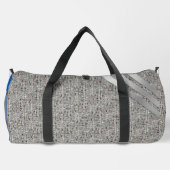 Sac De Sport Noir moderne et blanc (Verso)