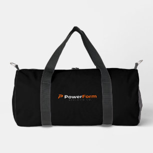 Sac de sport noir PowerForm Athletic Co.