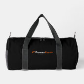 Sac de sport noir PowerForm Athletic Co. (Verso)