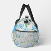 Sac De Sport Nom Aquarelle Hydrangea Bleue (Droite)