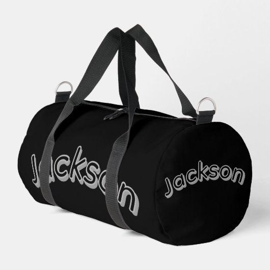 Sac De Sport Nom de garçon Jackson, (Coin gauche)
