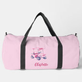 Sac De Sport Nom de la voiturette de golf rose (Recto)