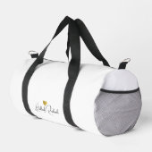 Sac De Sport Nom de script manuscrit moderne personnalisé (Coin droit)