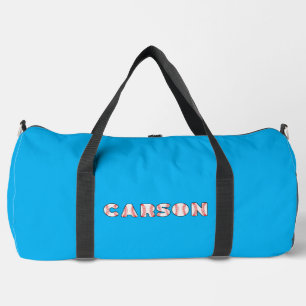 Sac De Sport Nom des lettres personnalisées de baseball