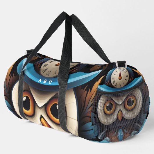 Sac De Sport Nom du hibou (Coin droit)