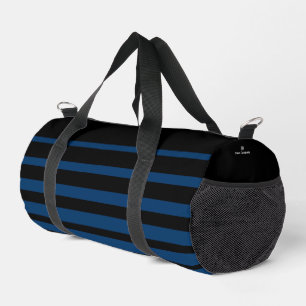 Sac De Sport Nom du logo de la société de promotion Bleu rayé N