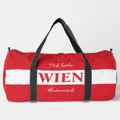 Sac De Sport Nom et texte personnalisés - Vienne (Recto)