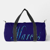 Sac De Sport Nom Marcus Bleu, (Recto)