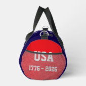 Sac De Sport Nom personnalisé 250e Anniversaire États-Unis drap (Droite)