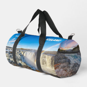 Sac De Sport Nom personnalisé Cascades d'Islande