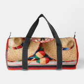 Sac De Sport Nom personnalisé Éléments mexicains (Verso)