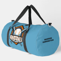 Nom personnalisé et base-ball couleur