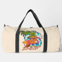 Nom personnalisé et couleur de surf ananas