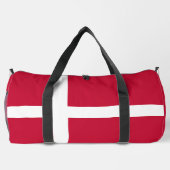 Sac De Sport Nom personnalisé et texte Danemark Indicateur (Verso)