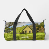 Sac De Sport Nom personnalisé Islande (Recto)