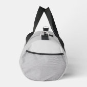 Sac De Sport Nom personnalisé Monogram Arrière - plan argent (Droite)