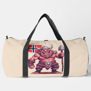 Sac De Sport Nom personnalisé Norwegian Troll