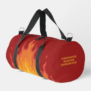 Sac De Sport Nom personnalisé / Pompier de texte