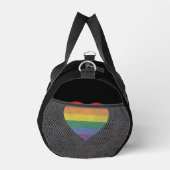 Sac De Sport Nom personnalisé Rainbow Love (Droite)