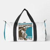 Sac De Sport Nom personnalisé Skate (Recto)