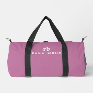 Sac De Sport Nom personnalisé Style Moderne Minimaliste Voyage 
