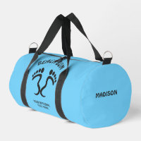 Nom personnalisé, texte et couleur Beach Bum